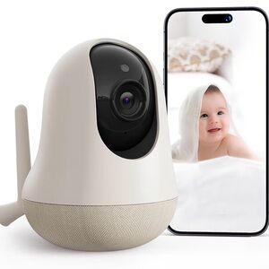 NIB Nooie Upgrade 5G 2K WiFi Baby Monitor with Pan/Tilt & Night Vision